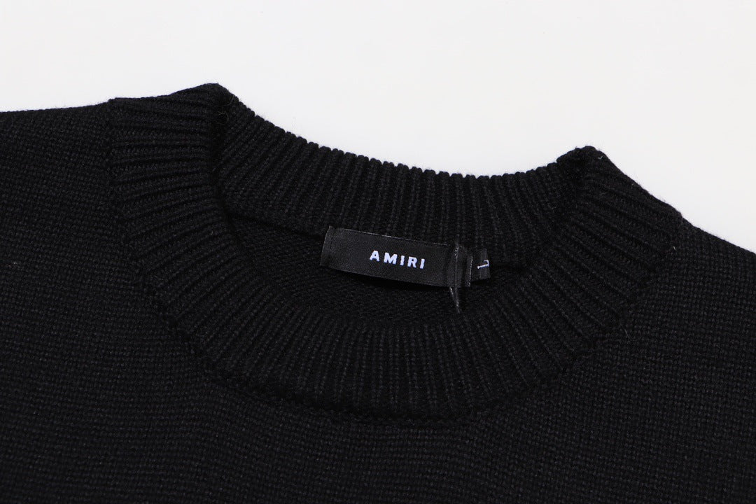 AMlRl Distressed Arts District Cotton Sweaters