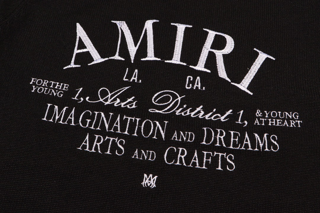 AMlRl Distressed Arts District Cotton Sweaters