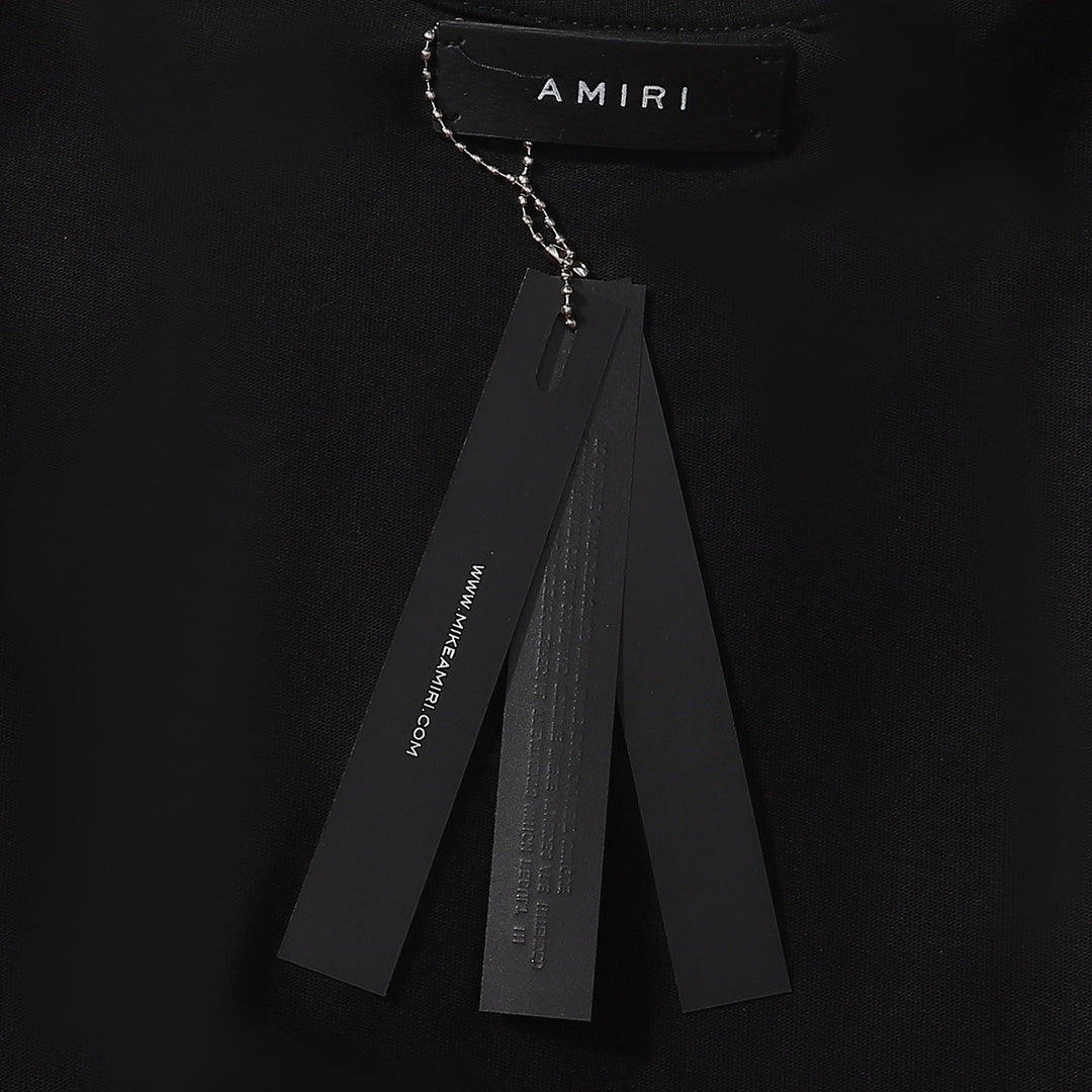 AMIRI Black High Lion Skater T-Shirt