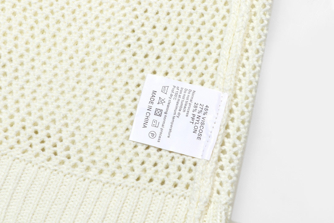 AMIRI Logo-Embossed Fine Knit Jumper