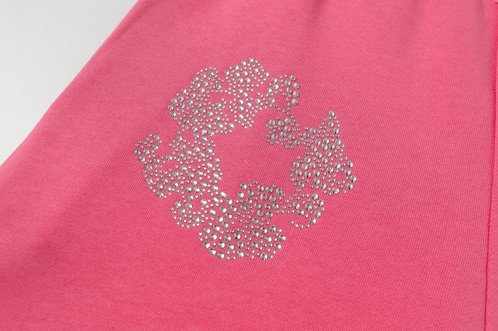 Denim Tears Cashmere Swarovski Cotton Wreath Shorts