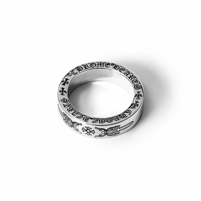CHROME HEARTS DAGGER SPACER RING  6MM
