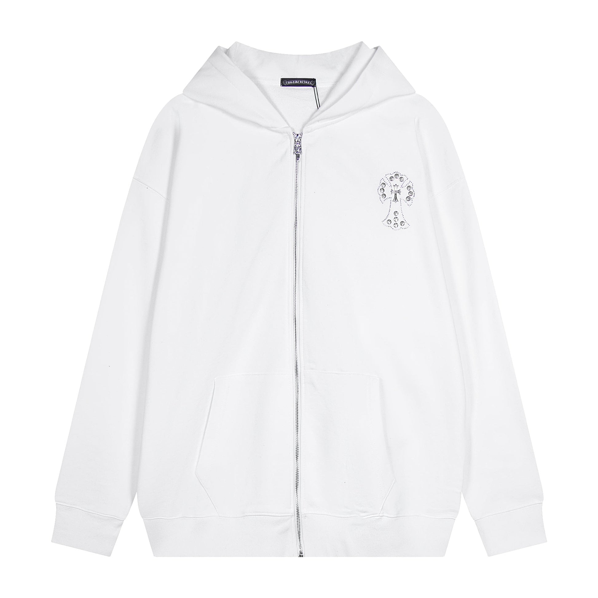 Chrome Hearts New Zip Up Hoodie -TQ02