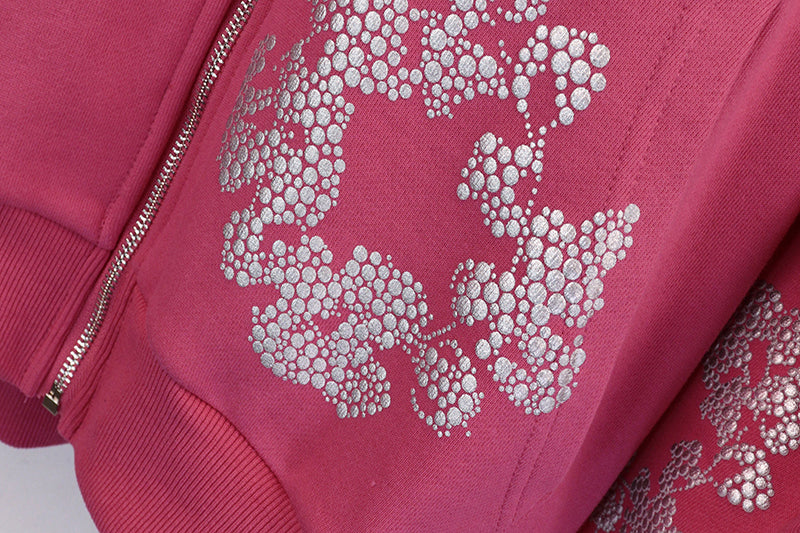 Denim Tears Kapok Flower Pattern Printed Hoodie