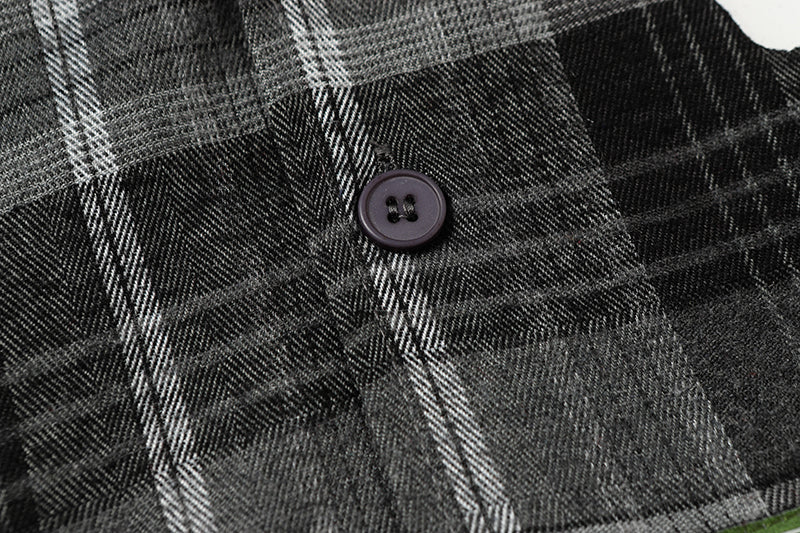 Denim Tears kapok Flower Pattern Long Sleeved Shirt